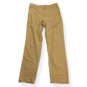 The North Face Pants Men's 32 Tan Brown Nylon Hiking Outdoor Lightweight Trail